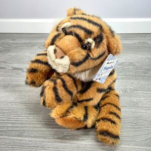A&A Flopsies Adorable Adoptables Trent the Tiger Plush Beanie and Floppy #06136